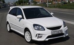 10 999 р. Передний бампер Vita Dm  KIA Rio ( 2 JB,  4 FB) (2005-2024) дорестайлинг седан, дорестайлинг, хэтчбэк 5 дв., рестайлинг, хэтчбэк 5 дв., рестайлинг седан (Без сетки, Неокрашенный)  с доставкой в г. Краснодар. Увеличить фотографию 5