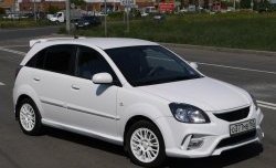 10 999 р. Передний бампер Vita Dm  KIA Rio ( 2 JB,  4 FB) (2005-2024) дорестайлинг седан, дорестайлинг, хэтчбэк 5 дв., рестайлинг, хэтчбэк 5 дв., рестайлинг седан (Без сетки, Неокрашенный)  с доставкой в г. Краснодар. Увеличить фотографию 6