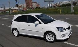 10 999 р. Передний бампер Vita Dm  KIA Rio ( 2 JB,  4 FB) (2005-2024) дорестайлинг седан, дорестайлинг, хэтчбэк 5 дв., рестайлинг, хэтчбэк 5 дв., рестайлинг седан (Без сетки, Неокрашенный)  с доставкой в г. Краснодар. Увеличить фотографию 8