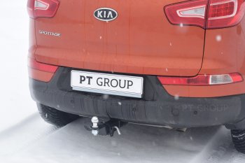 14 999 р. Фаркоп Petroil Tuning (съемный квадрат) KIA Sorento XM дорестайлинг (2009-2012)  с доставкой в г. Краснодар. Увеличить фотографию 3