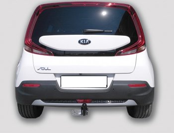 6 999 р. Фаркоп Лидер Плюс KIA Soul SK3 (2018-2022) (Без электропакета)  с доставкой в г. Краснодар. Увеличить фотографию 2