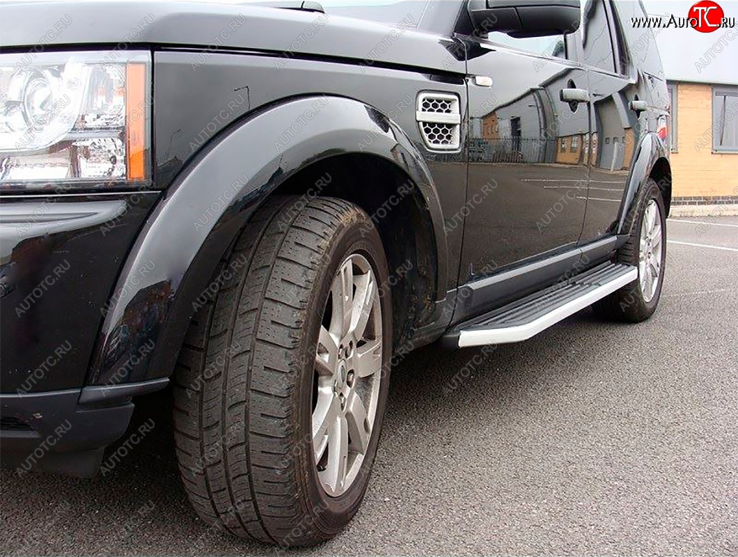 18 299 р. Подножки боковые WINBO Land Rover Discovery 4 L319 (2009-2016)  с доставкой в г. Краснодар