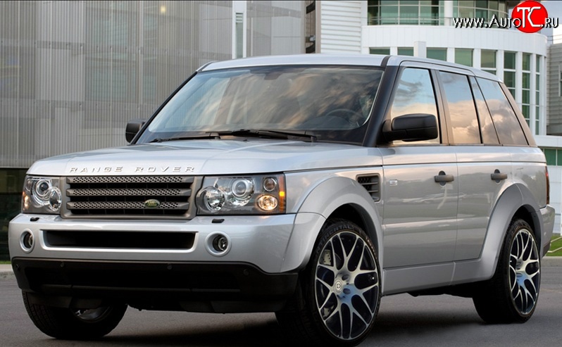 44 549 р. Комплект накладок на колёсные арки Arden  Land Rover Range Rover Sport  1 L320 (2005-2009) дорестайлинг (Неокрашенные)  с доставкой в г. Краснодар