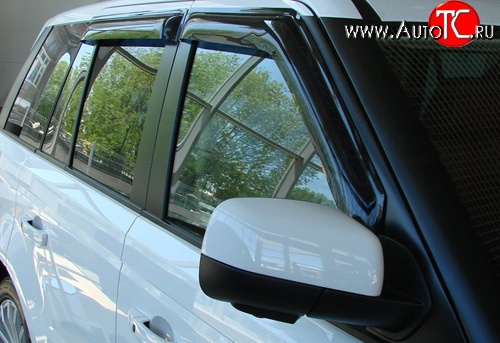 4 499 р. Дефлекторы окон (ветровики) Novline 4 шт. Land Rover Range Rover Sport 1 L320 дорестайлинг (2005-2009)  с доставкой в г. Краснодар