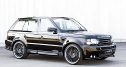 5 199 р. Пороги накладки HAMANN CONQUEROR I Land Rover Range Rover Sport 1 L320 дорестайлинг (2005-2009) (Неокрашенные)  с доставкой в г. Краснодар. Увеличить фотографию 6