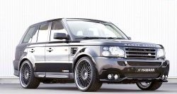 5 199 р. Пороги накладки HAMANN CONQUEROR I Land Rover Range Rover Sport 1 L320 дорестайлинг (2005-2009) (Неокрашенные)  с доставкой в г. Краснодар. Увеличить фотографию 7