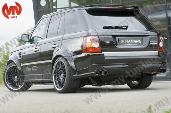 6 999 р. Спойлер HAMMAN  Land Rover Range Rover Sport  1 L320 (2005-2009) дорестайлинг (Неокрашенный)  с доставкой в г. Краснодар. Увеличить фотографию 2