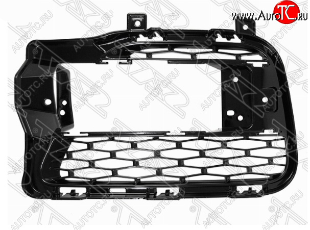 3 299 р. Правая оправа противотуманной фары SAT (пр-во Тайвань)  Land Rover Range Rover Sport  2 L494 (2013-2017) дорестайлинг  с доставкой в г. Краснодар