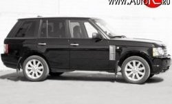 23 049 р. Накладка Verge на передний бампер Land Rover Range Rover 3 L322 дорестайлинг (2002-2006) (Неокрашенная)  с доставкой в г. Краснодар. Увеличить фотографию 3