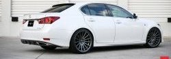 3 399 р. Лип спойлер F-Sport  Lexus GS250  L10 (2011-2016) (Неокрашенный)  с доставкой в г. Краснодар. Увеличить фотографию 6