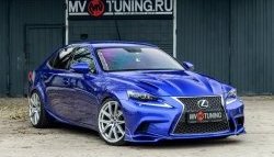 7 799 р. Клыки на передний бампер Tuning-Sport  Lexus IS250  XE30 седан (2013-2016) дорестайлинг (Неокрашенная)  с доставкой в г. Краснодар. Увеличить фотографию 5