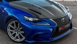 1 299 р. Реснички на фары Tuning-Sport  Lexus IS250  XE30 седан (2013-2016) дорестайлинг (Неокрашенные)  с доставкой в г. Краснодар. Увеличить фотографию 9