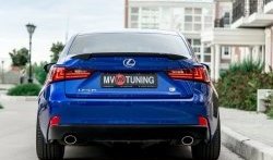 5 899 р. Лип спойлер Tuning-Sport  Lexus IS250  XE30 седан (2013-2016) дорестайлинг (Неокрашенный)  с доставкой в г. Краснодар. Увеличить фотографию 8