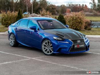 53 999 р. Капот F-SPORT Lexus IS250 XE30 седан дорестайлинг (2013-2016) (Неокрашенный)  с доставкой в г. Краснодар. Увеличить фотографию 2