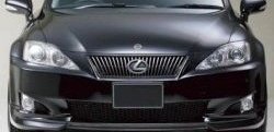 7 999 р. Накладка на передний бампер CT Lexus IS250 XE20 седан дорестайлинг (2005-2013) (Неокрашенная)  с доставкой в г. Краснодар. Увеличить фотографию 2