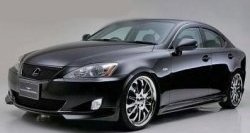 8 599 р. Пороги накладки CT Lexus IS250 XE20 седан дорестайлинг (2005-2013) (Неокрашенные)  с доставкой в г. Краснодар. Увеличить фотографию 2