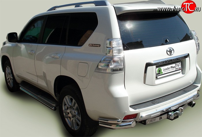 10 299 р. Фаркоп Лидер Плюс (c нерж. пластиной) Lexus GX460 J150 дорестайлинг (2009-2013) (Без электропакета)  с доставкой в г. Краснодар