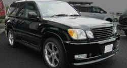 18 749 р. Передний бампер ELFORD Lexus LX470 J100 дорестайлинг (1998-2002) (Неокрашенный)  с доставкой в г. Краснодар. Увеличить фотографию 2