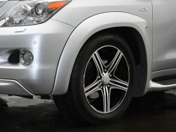 17 499 р. Накладки на колёсные арки GOLDMAN DAMD Lexus LX570 J200 дорестайлинг (2007-2012) (Неокрашенные)  с доставкой в г. Краснодар. Увеличить фотографию 4