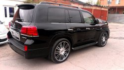 15 349 р. Накладки на колёсные арки JAOS Lexus LX570 J200 дорестайлинг (2007-2012) (Неокрашенные)  с доставкой в г. Краснодар. Увеличить фотографию 2