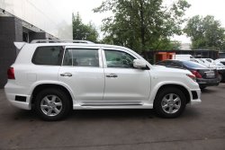 15 349 р. Накладки на колёсные арки WALD BLACK BISON Lexus LX570 J200 дорестайлинг (2007-2012) (Неокрашенные)  с доставкой в г. Краснодар. Увеличить фотографию 2