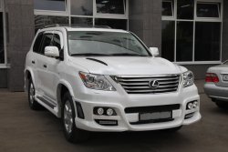 15 349 р. Накладки на колёсные арки WALD BLACK BISON Lexus LX570 J200 дорестайлинг (2007-2012) (Неокрашенные)  с доставкой в г. Краснодар. Увеличить фотографию 5