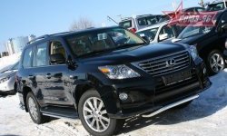 14 309 р. Защита переднего бампера Sport Package Souz-96 (d60) Lexus LX570 J200 дорестайлинг (2007-2012)  с доставкой в г. Краснодар. Увеличить фотографию 1