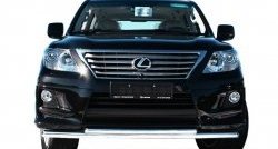 30 149 р. Двойная защита переднего бампера d 60х42 Sport Package Souz-96 Lexus LX570 J200 дорестайлинг (2007-2012)  с доставкой в г. Краснодар. Увеличить фотографию 2