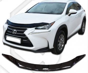 Дефлектор капота CA-Plastic Lexus (Лексус) NX300h (НХ)  Z10 (2014-2017) Z10 дорестайлинг