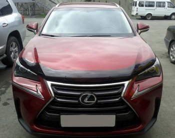 Дефлектор капота SIM Lexus NX300h Z10 дорестайлинг (2014-2017)