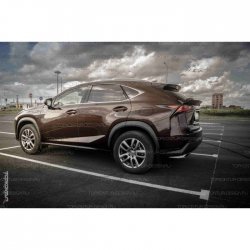 5 199 р. Лип спойлер TopKontur Design Lexus NX200 Z10 дорестайлинг (2014-2017) (Неокрашенный)  с доставкой в г. Краснодар. Увеличить фотографию 3