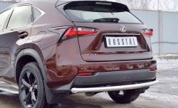 17 999 р. Защита заднего бампера (Ø63 мм, нержавейка) SLITKOFF  Lexus NX200  Z10 (2014-2017) дорестайлинг  с доставкой в г. Краснодар. Увеличить фотографию 4