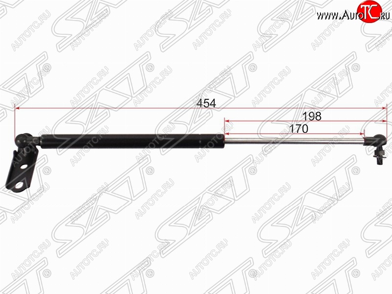 999 р. Левый упор капота SAT (газовый)  Lexus RX300  XU10 (1995-2001), Toyota Harrier  XU10 (1997-2000)  с доставкой в г. Краснодар