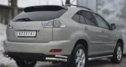 19 999 р. Защита порогов из круглой трубы диаметром 63 мм SLITKOFF Lexus RX330 XU30 (2003-2006)  с доставкой в г. Краснодар. Увеличить фотографию 2