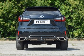 16 599 р. Фаркоп Petroil Tuning (съемный квадрат, кроме версии Long) Lexus RX350 AL20 дорестайлинг (2015-2019)  с доставкой в г. Краснодар. Увеличить фотографию 5