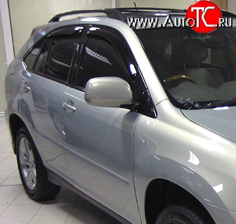 2 989 р. Дефлекторы окон (ветровики) Novline 4 шт Lexus RX350 AL10 дорестайлинг (2008-2012)  с доставкой в г. Краснодар