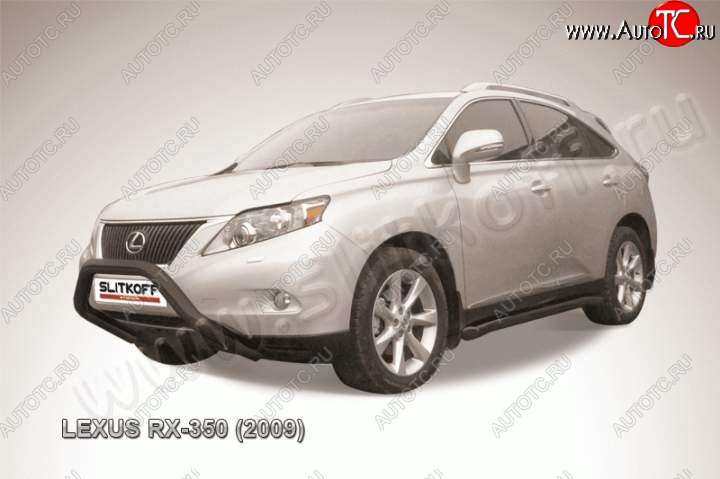 28 999 р. Кенгурятник d76 низкий мини  Lexus RX350  AL10 (2008-2012) дорестайлинг (Цвет: серебристый)  с доставкой в г. Краснодар