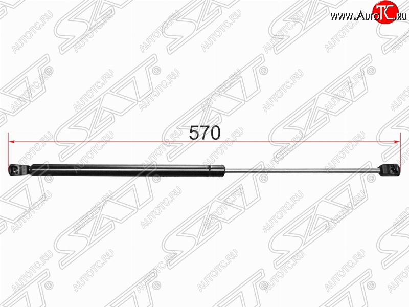 629 р. Газовый упор крышки багажника SAT  Mazda 3/Axela  BK (2003-2009) дорестайлинг, хэтчбэк, рестайлинг, хэтчбэк  с доставкой в г. Краснодар