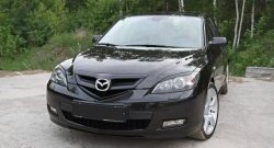 629 р. Реснички на фары RA V2 Mazda 3/Axela BK дорестайлинг, хэтчбэк (2003-2006) (Неокрашенные)  с доставкой в г. Краснодар. Увеличить фотографию 2