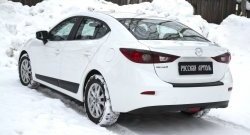 759 р. Реснички на фонари RA Mazda 3/Axela BM дорестайлинг седан (2013-2016) (Неокрашенные)  с доставкой в г. Краснодар. Увеличить фотографию 7