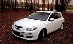 3 189 р. Решётка радиатора (спорт) Style (сетка) Mazda 3/Axela BK дорестайлинг, хэтчбэк (2003-2006) (Неокрашенная)  с доставкой в г. Краснодар. Увеличить фотографию 5