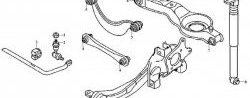 449 р. Полиуретановая втулка стабилизатора задней подвески Точка Опоры Mazda 5 (2005-2010)  с доставкой в г. Краснодар. Увеличить фотографию 2