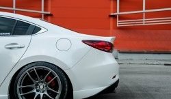 29 899 р. Крышка багажника Tuning-Sport v1 Mazda 6 GJ 1-ый рестайлинг седан (2015-2018) (Неокрашенная)  с доставкой в г. Краснодар. Увеличить фотографию 3