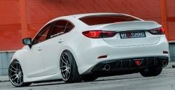 29 899 р. Крышка багажника Tuning-Sport v1 Mazda 6 GJ 1-ый рестайлинг седан (2015-2018) (Неокрашенная)  с доставкой в г. Краснодар. Увеличить фотографию 6