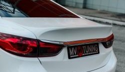 29 899 р. Крышка багажника Tuning-Sport v1 Mazda 6 GJ 1-ый рестайлинг седан (2015-2018) (Неокрашенная)  с доставкой в г. Краснодар. Увеличить фотографию 1