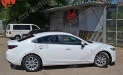 4 299 р. Козырёк на заднее стекло Sport Mazda 6 GJ дорестайлинг седан (2012-2015) (Неокрашенный)  с доставкой в г. Краснодар. Увеличить фотографию 5