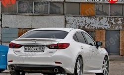 Накладки на задний бампер SkyActivSport Mazda (Мазда) 6  GJ (2012-2015) GJ дорестайлинг седан