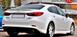 11 399 р. Пороги накладки SkyActivSport Mazda 6 GJ дорестайлинг седан (2012-2015) (Неокрашенные)  с доставкой в г. Краснодар. Увеличить фотографию 5