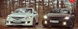 4 999 р. Решётка радиатора Sport  Mazda 6  GH (2007-2010) дорестайлинг лифтбэк, дорестайлинг седан, дорестайлинг универсал (Неокрашенная)  с доставкой в г. Краснодар. Увеличить фотографию 2