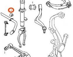 489 р. Полиуретановая втулка стабилизатора передней подвески Точка Опоры (23 мм) Mazda Atenza GG лифтбэк дорестайлинг (2002-2005)  с доставкой в г. Краснодар. Увеличить фотографию 2